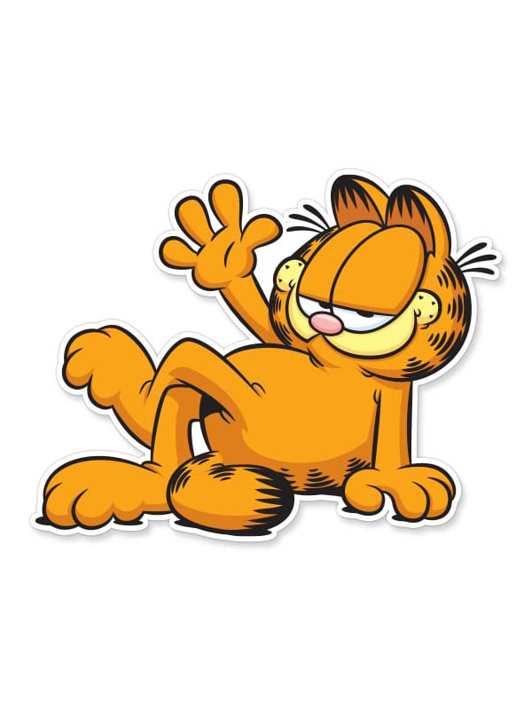 Garfield: Wave - Garfield Official Sticker