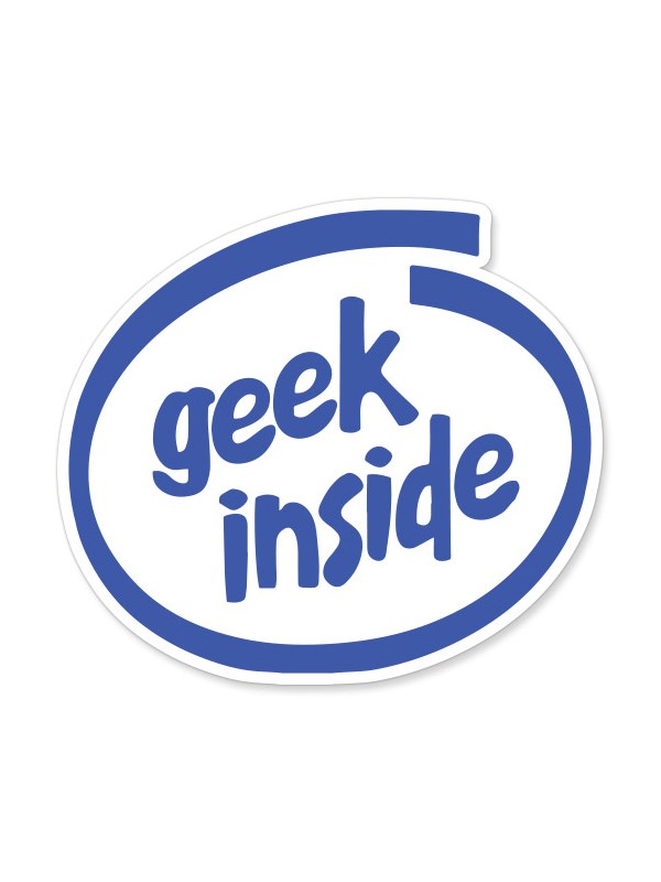 Geek Inside - Sticker