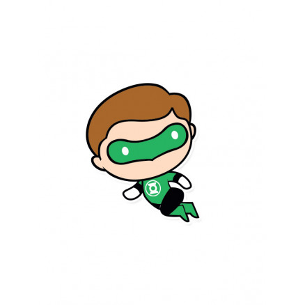 Green Lantern Chibi - DC Comics Official Sticker