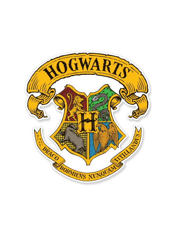 Hogwarts Crest, Harry Potter Official Sticker