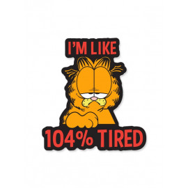 I'm Like 104% Tired - Garfield Official Sticker