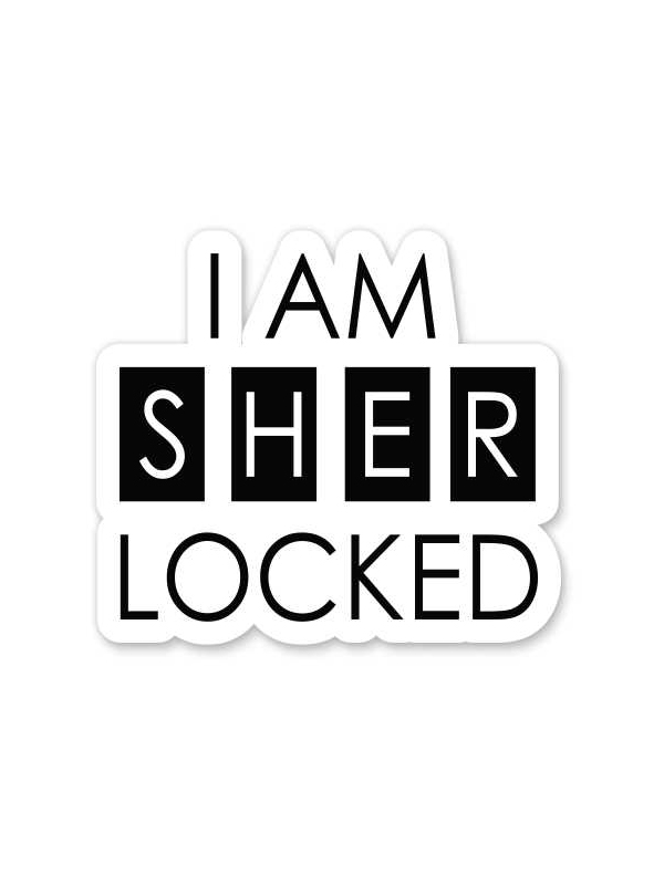 I Am Sherlocked - Sticker