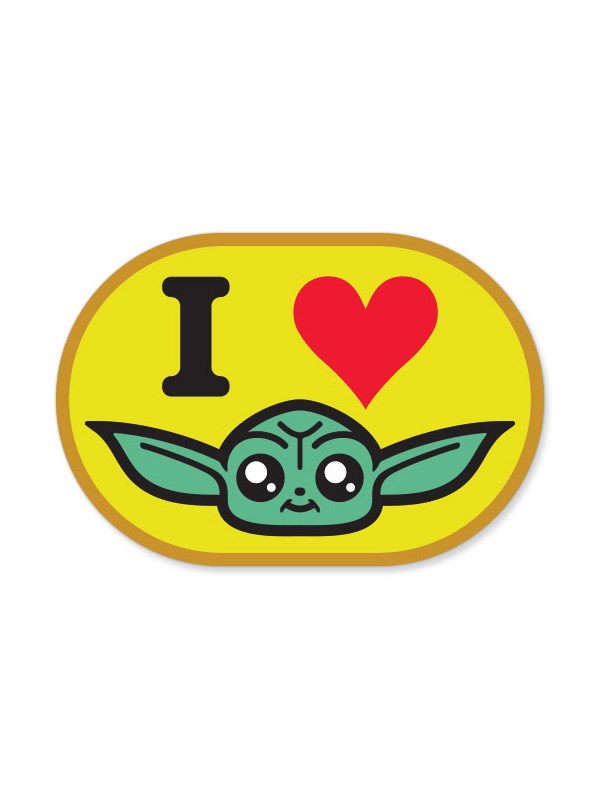 I Love Grogu - Star Wars Official Sticker