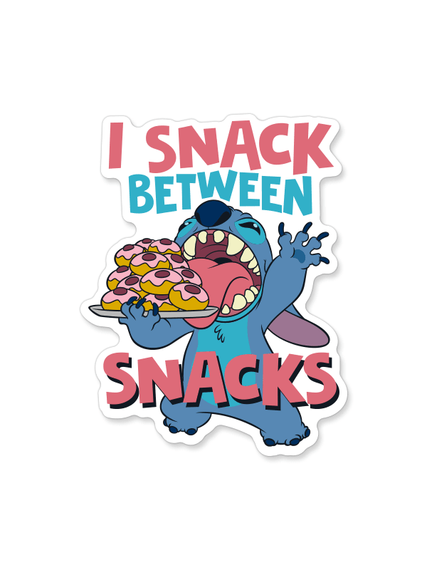 I Snack Between Snacks - Disney Official Sticker