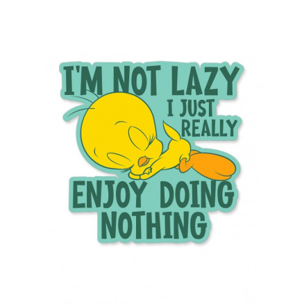 I'm Not Lazy - Looney Tunes Official Sticker