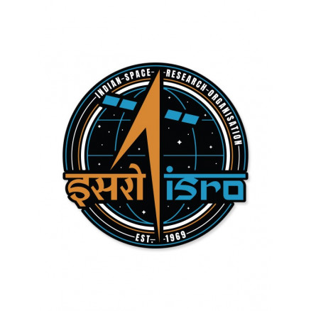 ISRO Badge - ISRO Official Sticker