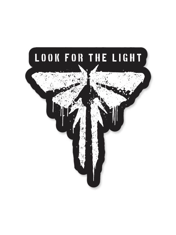 Look For The Light - Sticker