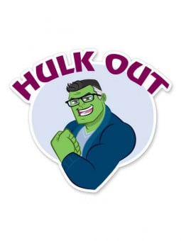 Hulk Out - Marvel Official Sticker
