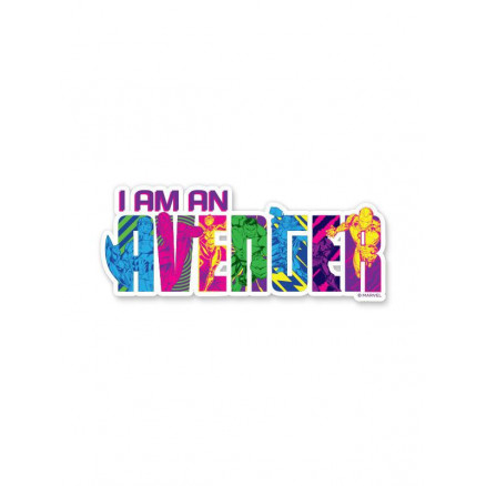 I Am An Avenger - Marvel Official Sticker