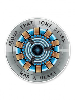 Tony Stark's Heart - Marvel Official Sticker