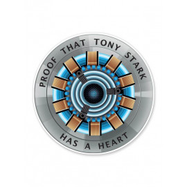 Tony Stark's Heart - Marvel Official Sticker