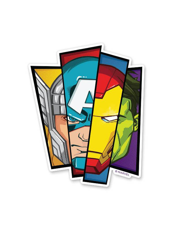 The First Avengers, Official Marvel Stickers