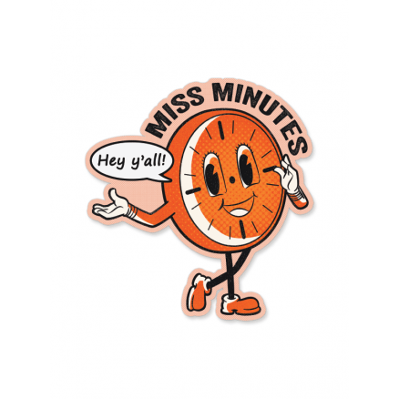 Miss Minutes: Hey Y'all! - Marvel Official Sticker