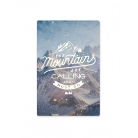 Mountains Are Calling - Sticker