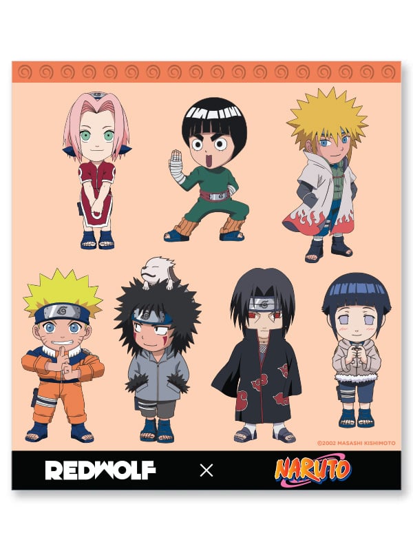 Naruto: Chibi - Naruto Official Sticker Sheet