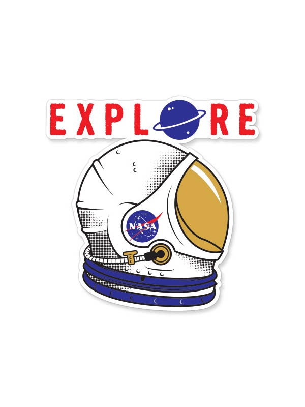 Explore, NASA Official Sticker
