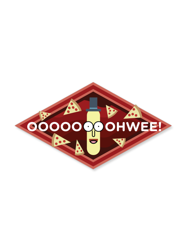 OooooohWee! - Rick And Morty Official Sticker
