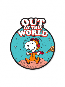 Out Of This World - Peanuts Official Sticker