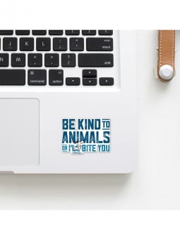 Be Kind To Animals - Peanuts Official Sticker
