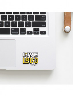 Live Loud - Peanuts Official Sticker