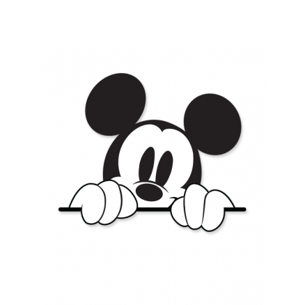 Peeking Mickey - Disney Official Sticker
