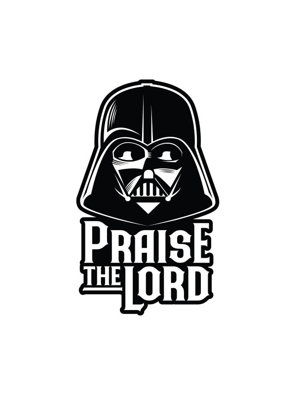 Praise The Lord - Star Wars Official Sticker
