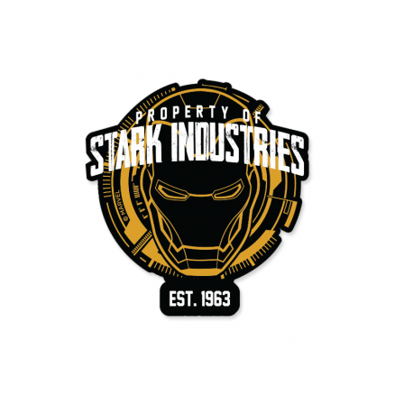 Property Of Stark Industries - Marvel Official Sticker
