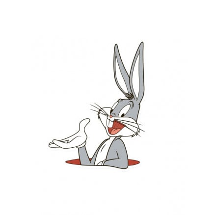 Rabbit Hole - Looney Tunes Official Sticker