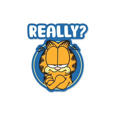 Really? - Garfield Official Sticker