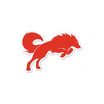 Redwolf Logo - Sticker