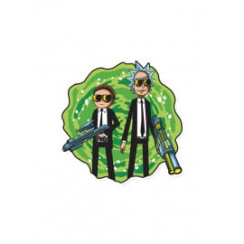 Black Suits Comin' - Rick and Morty Official Sticker
