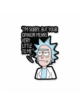 Rick's Opinion - Rick And Morty Official Sticker