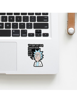 Rick's Opinion - Rick And Morty Official Sticker