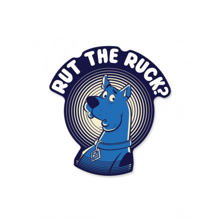Rut The Ruck? - Scooby Doo Official Sticker
