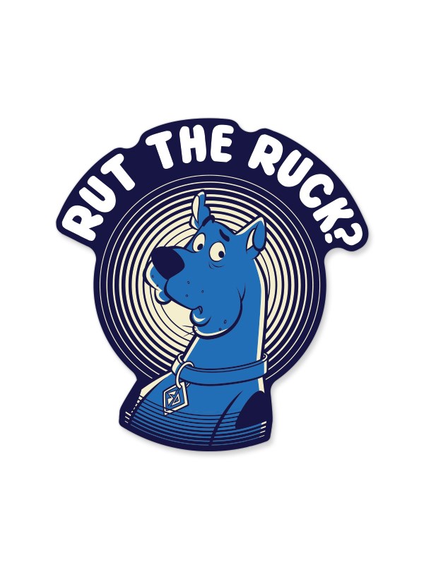 Rut The Ruck? - Scooby Doo Official Sticker