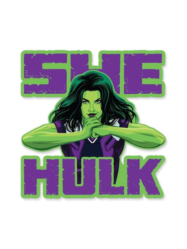 She-Hulk Ready - Marvel Official Sticker