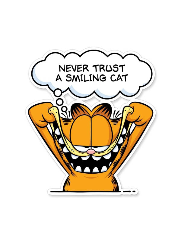 Smiling Cat - Garfield Official Sticker