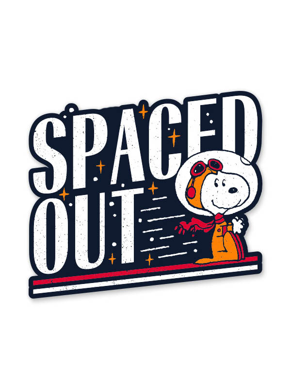 Spaced Out - Peanuts Official Sticker