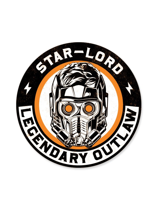 Star Lord: Legendary Outlaw - Marvel Official Sticker