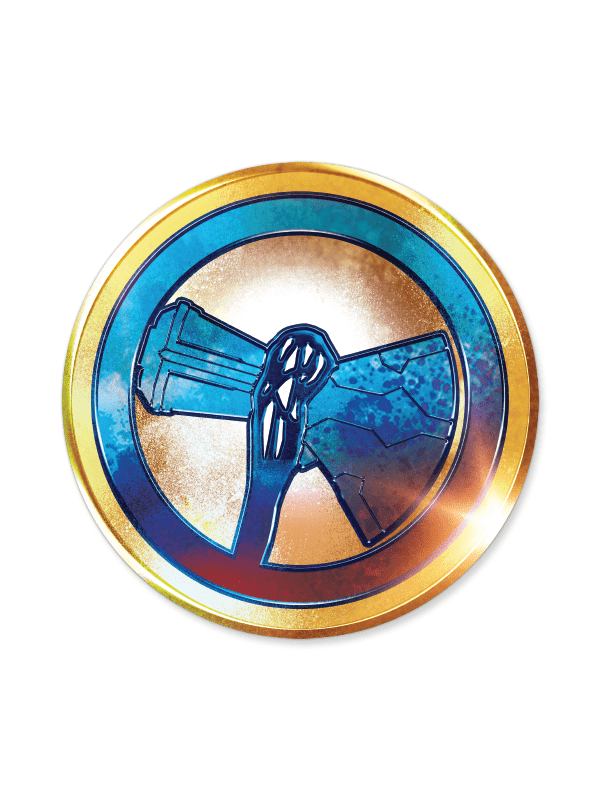 Shang-Chi: Emblem Sticker, Official Marvel Merchandise