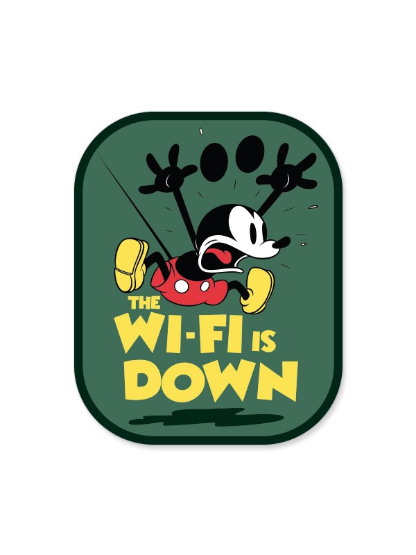 The Wi-Fi Is Down - Disney Official Sticker