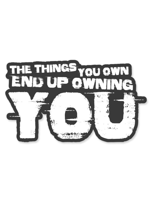 Things You Own - Sticker