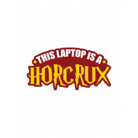 This Laptop Is A Horcrux - Sticker