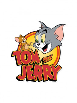 Tom And Jerry: Classic Logo - Tom And Jerry Official Sticker