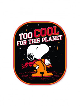 Too Cool For This Planet - Peanuts Official Sticker