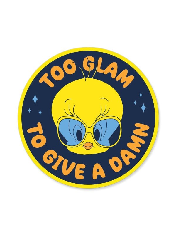 Too Glam To Give A Damn - Looney Tunes Official Sticker