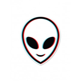 Trippy Alien - Sticker
