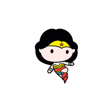 Wonder Woman Chibi - Wonder Woman Official Sticker