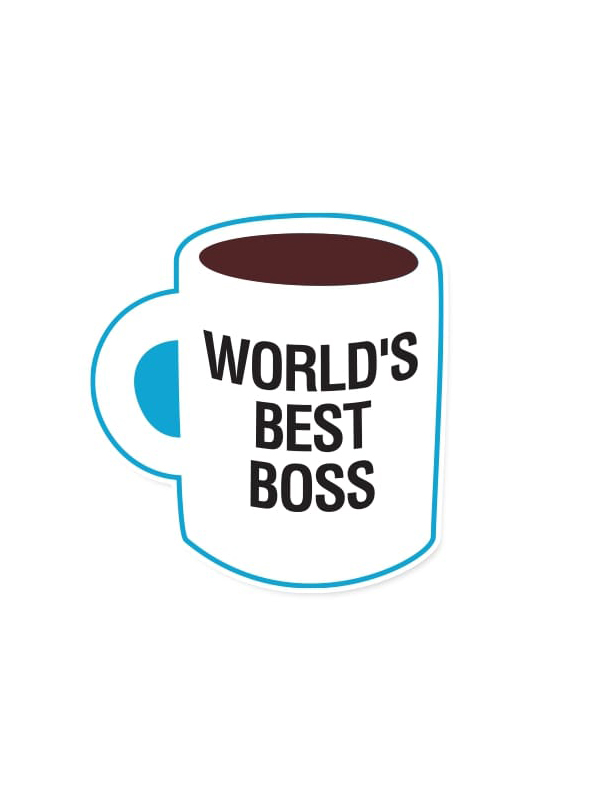 World's Best Boss - Sticker