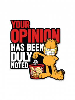 Your Opinion - Garfield Official Sticker